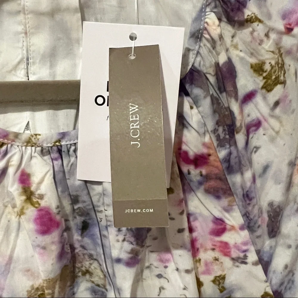 Flora Obscura X J. Crew Side Cutout Dress in Kaleidoscope Floral (8) - Picture 14 of 15